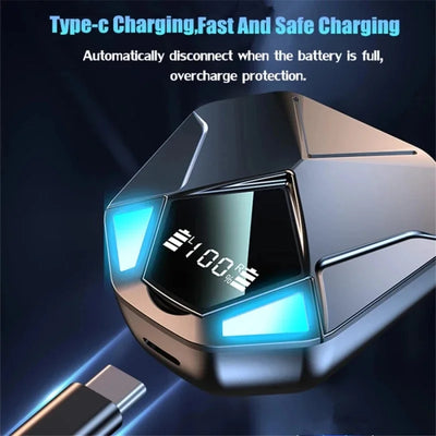 Low Latency Gaming TWS Earbuds  Mini In-Ear Bluetooth  Ultra-Long Battery
